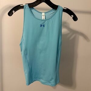 Under Armour Women's Light Blue Tank Top, size small